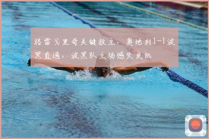 格雷戈里奇关键救主，奥地利1-1波黑直通，波黑队主场憾失良机